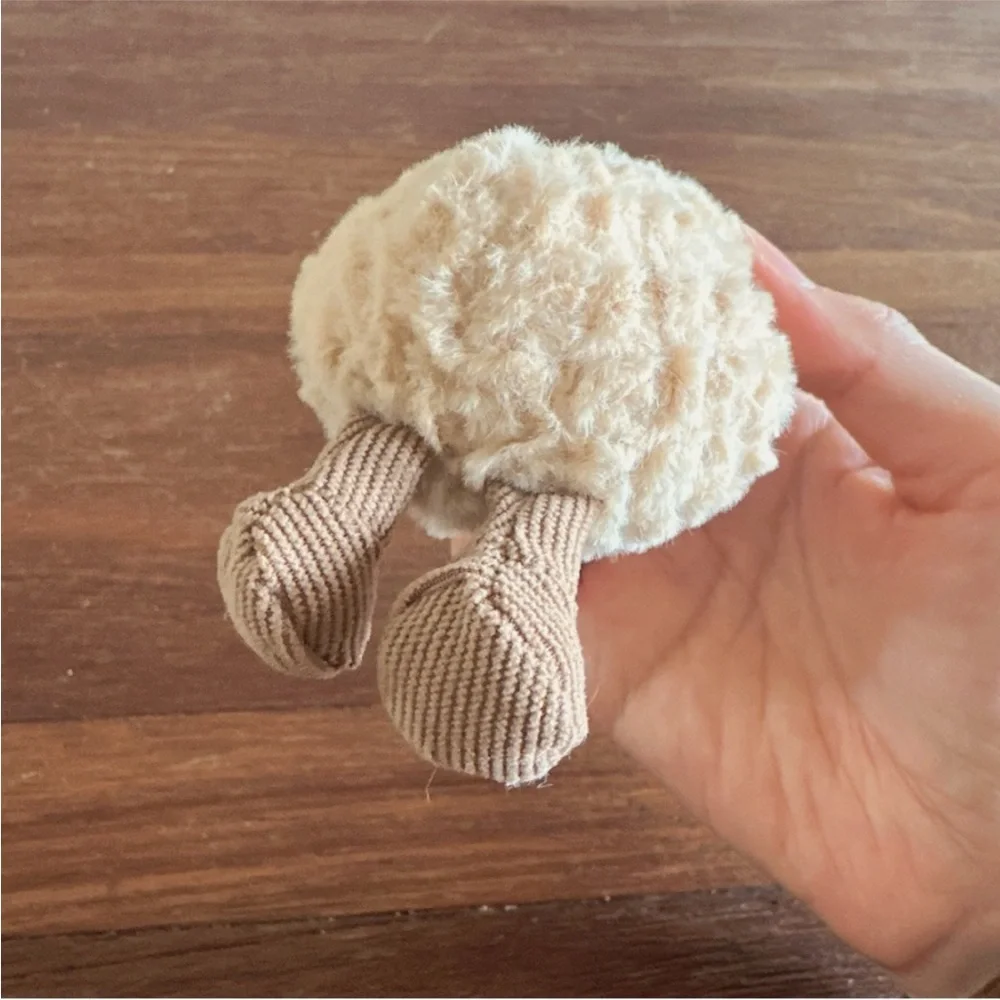 Viral Cute Peanut Plush Keychain Soft Kawaii Bag Charm Gift
